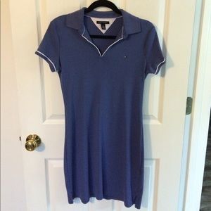 T-shirt dress by Tommy Hilfiger with a polo collar